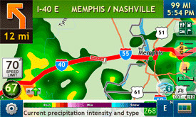 weather map Rand McNally Xite Solutions